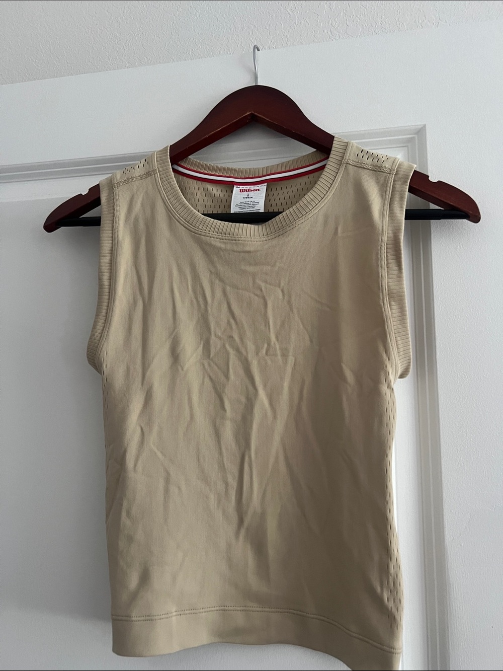 Wilson Women's Tan Athletic Tank Top